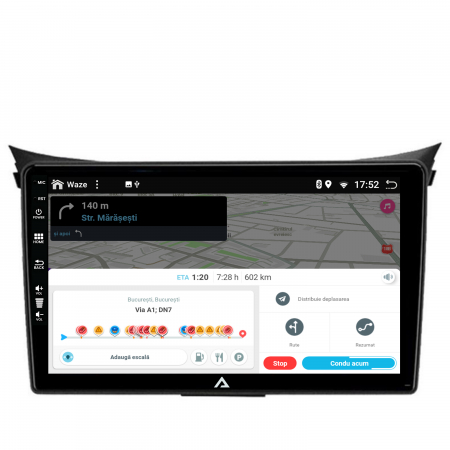 Android 12 Hyundai I30 Clima M QLED | AutoDrop.ro [6]