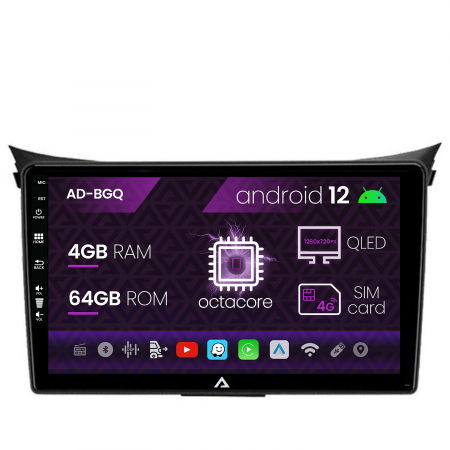 Android 12 Hyundai I30 Clima M QLED | AutoDrop.ro [1]