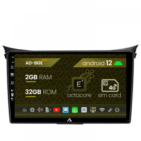 Navigații auto dedicate - Carplay Hyundai I30 Clima M 2GB | AutoDrop.ro