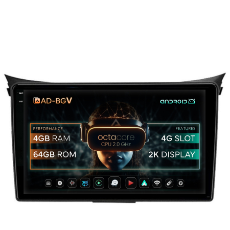 I30 2012-2016 - Navigatie Android 2K Hyundai I30 AD-BGV 4GB | AutoDrop.ro