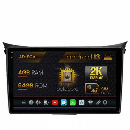 I30 2012-2016 - Navigatie Android 2K Hyundai I30 AD-BGV 4GB | AutoDrop.ro