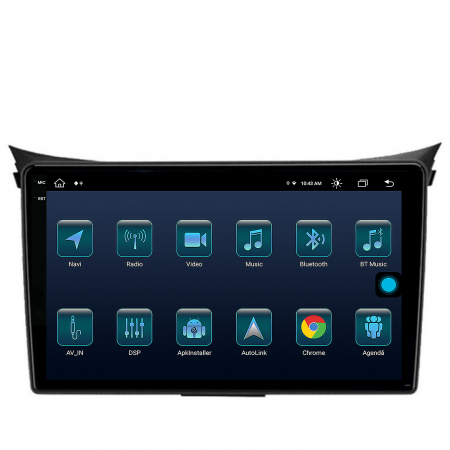 Navigatie Android 2K Hyundai I30 AD-BGX 8GB | AutoDrop.ro [2]