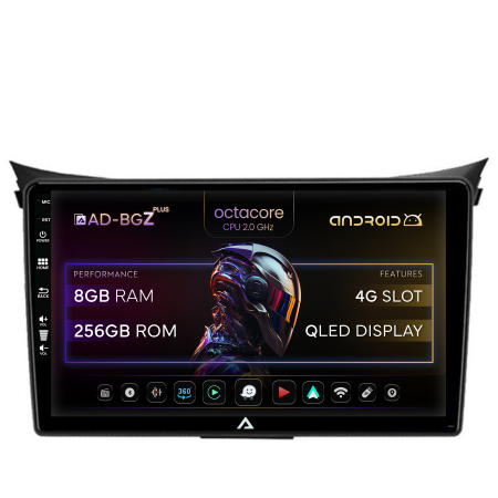 I30 2012-2016 - Navigatie Android Hyundai I30 AD-BGZ 8GB | AutoDrop.ro