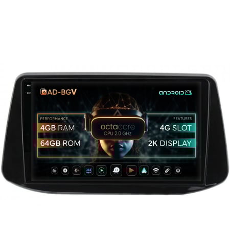 I30 2017->> - Navigatie Android Hyundai I30 AD-BGV 4GB | AutoDrop.ro