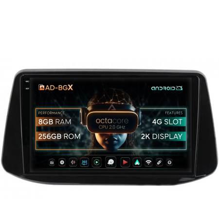 I30 2017->> - Navigatie Android Hyundai I30 AD-BGX 8GB | AutoDrop.ro