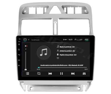 Navigatie Dedicata Peugeot 307 Android 1GB | AutoDrop.ro [7]