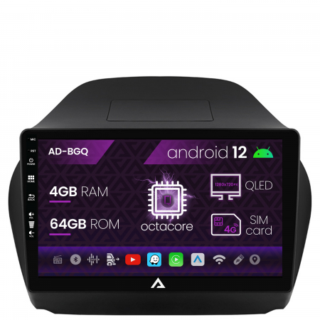Navigatie Android 12 Hyundai IX35 QLED | AutoDrop.ro [1]