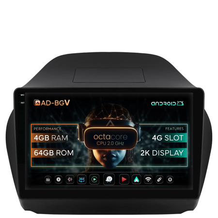IX35 2009-2016 - Navigatie Android  2K Hyundai IX35 4+64GB | AutoDrop.ro