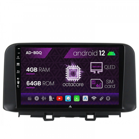 Carplay Android 12 Hyundai Kona (2018+) QLED | AutoDrop.ro [0]