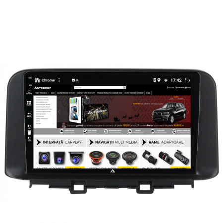 Carplay Android 12 Hyundai Kona (2018+) QLED | AutoDrop.ro [6]