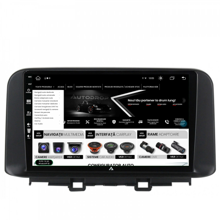 Carplay Android 13 Hyundai Kona (2018+) 8GB | AutoDrop.ro [4]