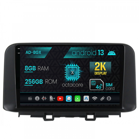 Kona 2018 - >> - Carplay 2K Android 13 Hyundai Kona 8GB | AutoDrop.ro
