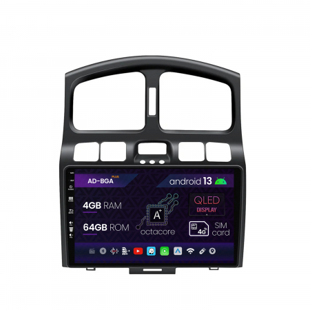 Navigații auto dedicate - Navigatie  Android 13 Hyundai Santa FE 4+64GB | AutoDrop.ro
