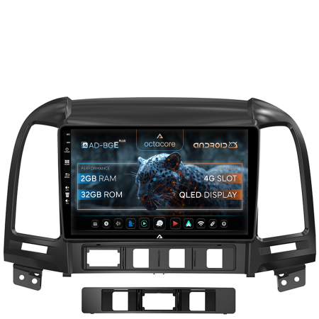 Santa Fe II 2006-2012 - Carplay Hyundai Santa FE 2GB | AutoDrop.ro