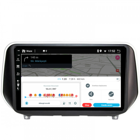 Android 12 Hyundai Santa Fe (2018-Prezent) QLED | AutoDrop.ro [8]