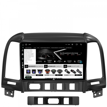 Navigatie Android 13 Hyundai Santa FE 8GB | AutoDrop.ro [3]