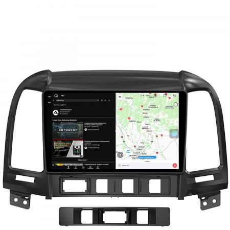 Navigatie Android 13 2K Hyundai Santa FE 4GB | AutoDrop.ro [5]