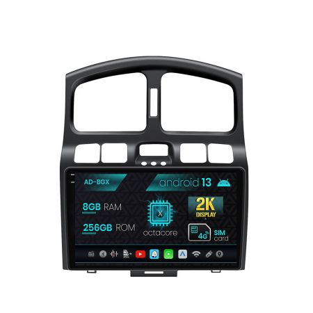Santa Fe I 2001-2006 - Navigatie Android 13 2K Hyundai Santa FE 8GB | AutoDrop.ro