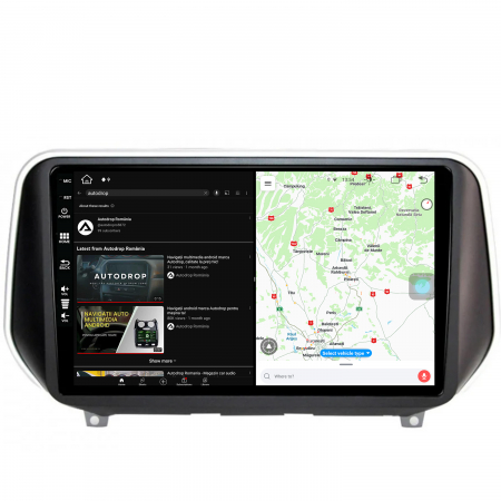 Navigatie Android Hyundai Santa Fe (2018-Prezent) 8GB | AutoDrop.ro [8]