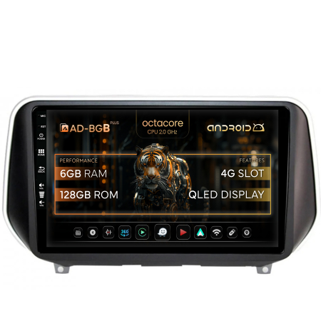 Santa Fe 2018->> - Navigatie Android Hyundai Santa Fe (2018-Prezent) AD-BGB | AutoDrop.ro