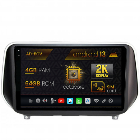 Santa Fe 2018->> - Android 13 Hyundai Santa Fe (2018+) 4GB | AutoDrop.ro