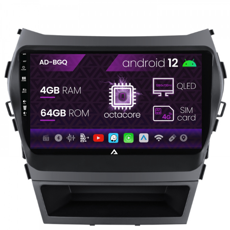 Navigatie QLED Hyundai Santa FE 13-17 4GB | AutoDrop.ro [0]