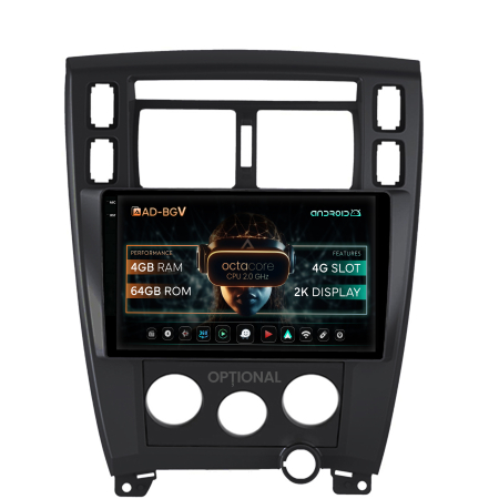 Navigatie Android 2K Hyundai Tucson (2006-2013), 4+64GB | AutoDrop.ro [0]