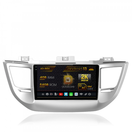 Tucson 2015 - >> - Navigatie Android 13 2K Hyundai Tucson 3 4GB | AutoDrop.ro