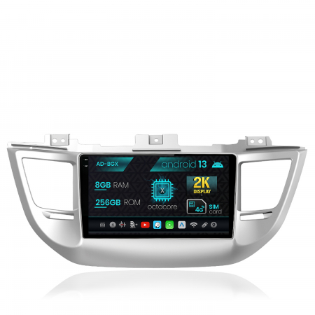Tucson 2015 - >> - Navigatie Android 13 2K Hyundai Tucson 3 8GB | AutoDrop.ro