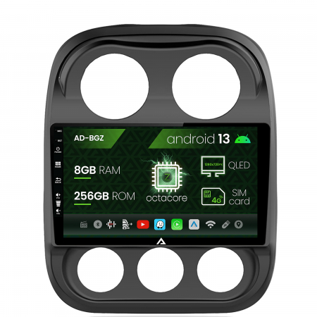 Compass 2010-2016 - Navigatie Android Jeep Compass 2009+ 8GB | AutoDrop.ro