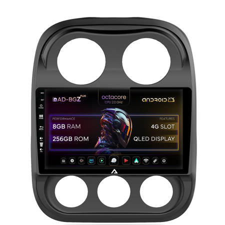 Compass 2010-2016 - Navigatie Android Jeep Compass 2009+ 8GB | AutoDrop.ro