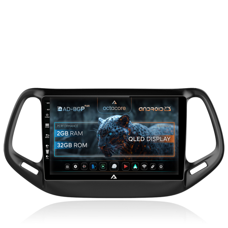 Compass 2017 - >> - Navigatie Android Jeep Compass 2016+ 2GB | AutoDrop.ro