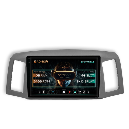 Grand Cherokee 2004-2007 - Navigatie 2K Android 13 Jeep Grand Cherokee 4GB | AutoDrop.ro