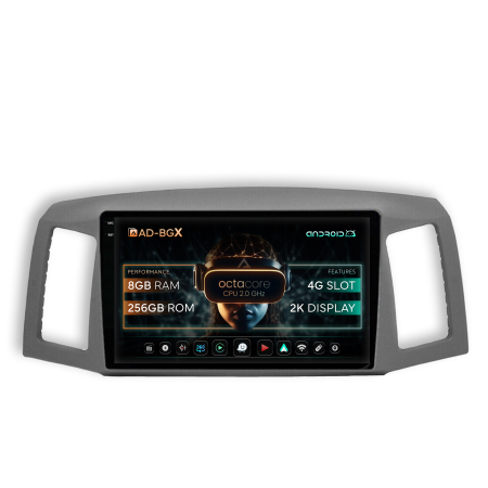 Grand Cherokee 2004-2007 - Navigatie 2K Android 13 Jeep Grand Cherokee 8GB | AutoDrop.ro