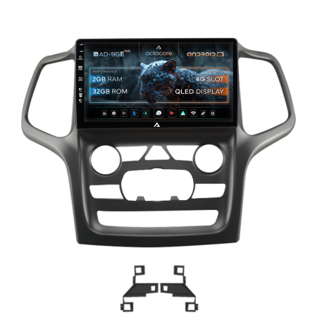 Grand Cherokee 2013-2020 - Navigatie Carplay Jeep Grand Cherokee (2014-2022) 2gb | AutoDrop.ro