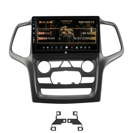 Grand Cherokee 2013-2020 - Navigatie Android Jeep Grand Cherokee 6+128GB | AutoDrop.ro