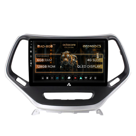 Grand Cherokee 2013-2020 - Navigatie Android Jeep Grand Cherokee 6+128GB | AutoDrop.ro