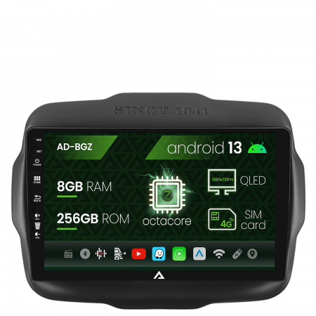 Renegade 2014-2018 - Navigatie Android Jeep Renegade 2014-2018 8GB | AutoDrop.ro
