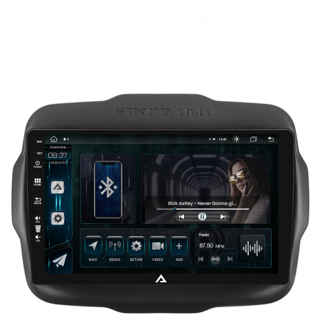 Navigatie Android Jeep Renegade 2014-2018 8GB | AutoDrop.ro [1]