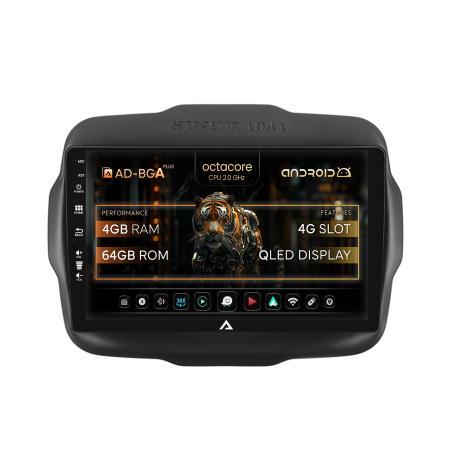 Renegade 2014-2018 - Navigatie Android Jeep Renegade 2014-2018 4GB | AutoDrop.ro