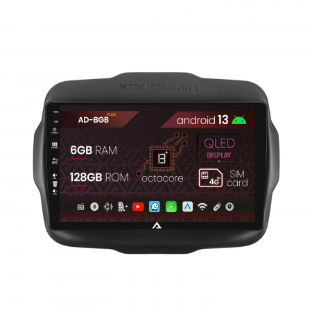Renegade 2014-2018 - Navigatie Android Jeep Renegade 2014-2018 6GB | AutoDrop.ro
