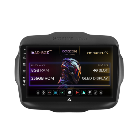 Renegade 2014-2018 - Navigatie Android Jeep Renegade 2014-2018 8GB | AutoDrop.ro