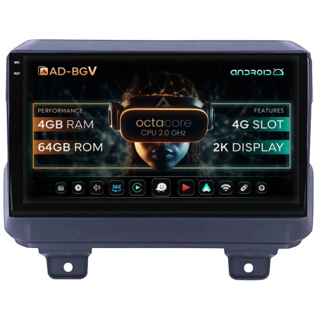 Dedicated car head units - Navigatie Android Jeep Wrangler JL 4GB | AutoDrop.ro