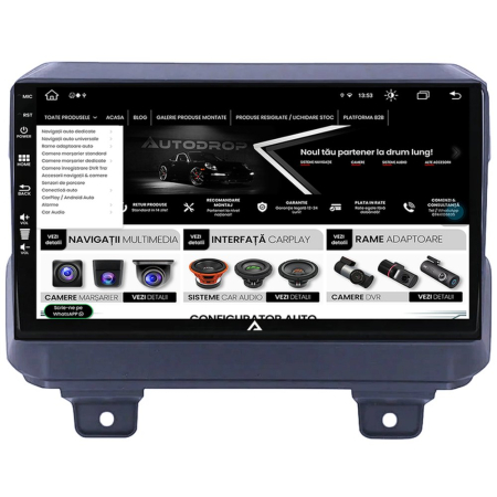 Navigatie Android Jeep Wrangler JL 4GB | AutoDrop.ro [3]