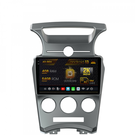 Carens 2005-2009 - Navigatie 2K Android 13 Kia Carens 2 4GB | AutoDrop.ro