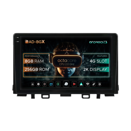 Rio 2017-2024 - Navigatie 2K Android Kia Rio 8+256GB | AutoDrop.ro