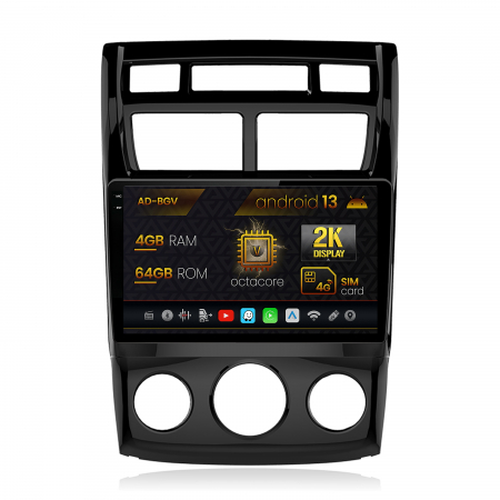 Sportage 2004-2010 - Navigatie 2K Android 13 KIA Sportage 4+64GB | AutoDrop.ro