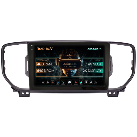Sportage 2016-2018 - Navigatie 2K Android Kia Sportage (2016-2018) 4GB | AutoDrop.ro