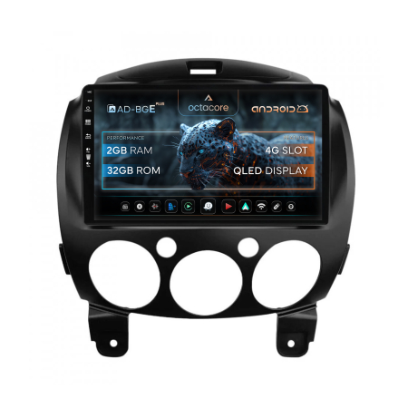 Mazda 2 - Navigatie Carplay Android Mazda 2 (2007-2014) | AutoDrop.ro