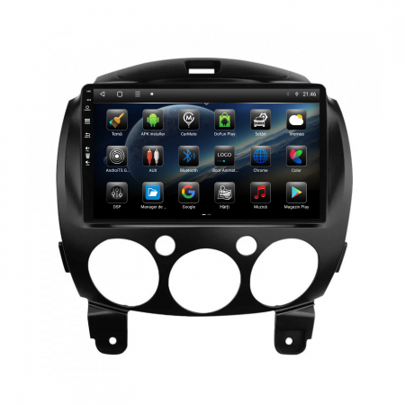 Navigatie Carplay Android 12 Mazda 2 (2007-2014) | AutoDrop.ro [2]